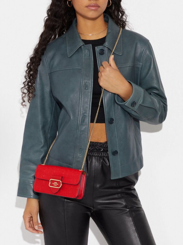 Coach Morgan Crossbody In Signature Leather Cf942